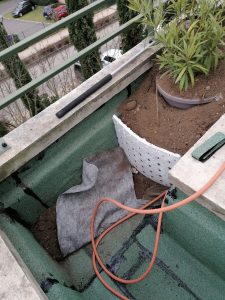 Jardinière-Pose terre végétale et Plante-WPétanchéité